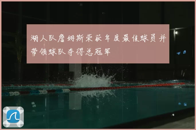 湖人队詹姆斯荣获年度最佳球员并带领球队夺得总冠军