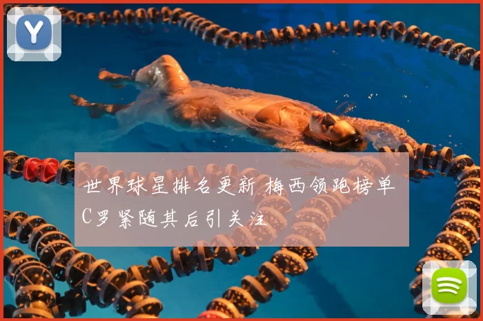 世界球星排名更新 梅西领跑榜单 C罗紧随其后引关注