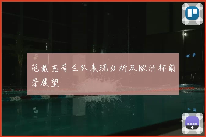 范戴克荷兰队表现分析及欧洲杯前景展望